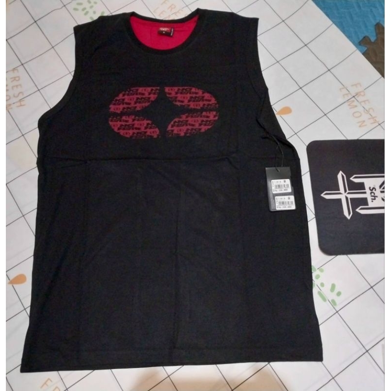 Kaos No Fear Baju No Fear Kaos Tank Top Gym Baju Lengan Buntung Size M tok