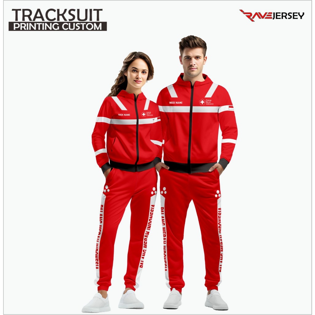 TRACKSUIT PMI PRINTING CUSTOM, JAKET KONTINGEN PRINTING, STELAN JAKET FULL PRINTING  CUSTOM