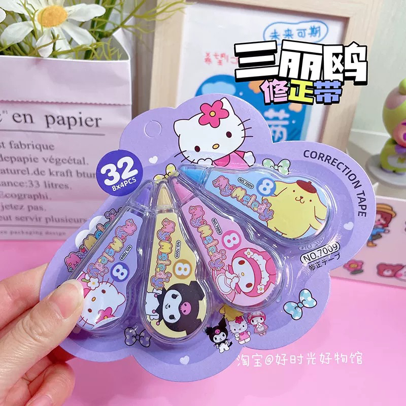 

CORRECTION TAPE 32M | TIP EX TARIK 8 MTR ISI 4 PCS PER PAPAN