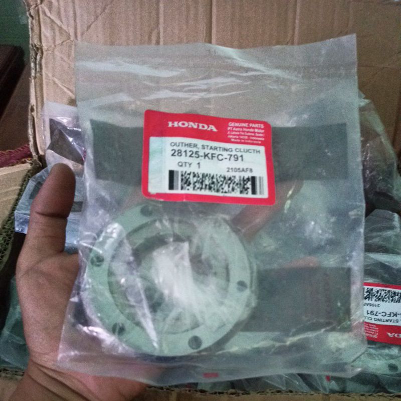one way Megapro Tiger Revo KFC original AHM asli Honda 100%