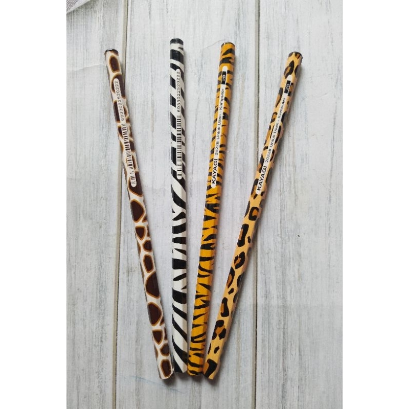 

1 pcs/biji PENSIL KAYAGI 2B ANIMAL PENSIL 2B GAMBAR HEWAN UNTUK MENULIS MENGGAMBAR UJIAN