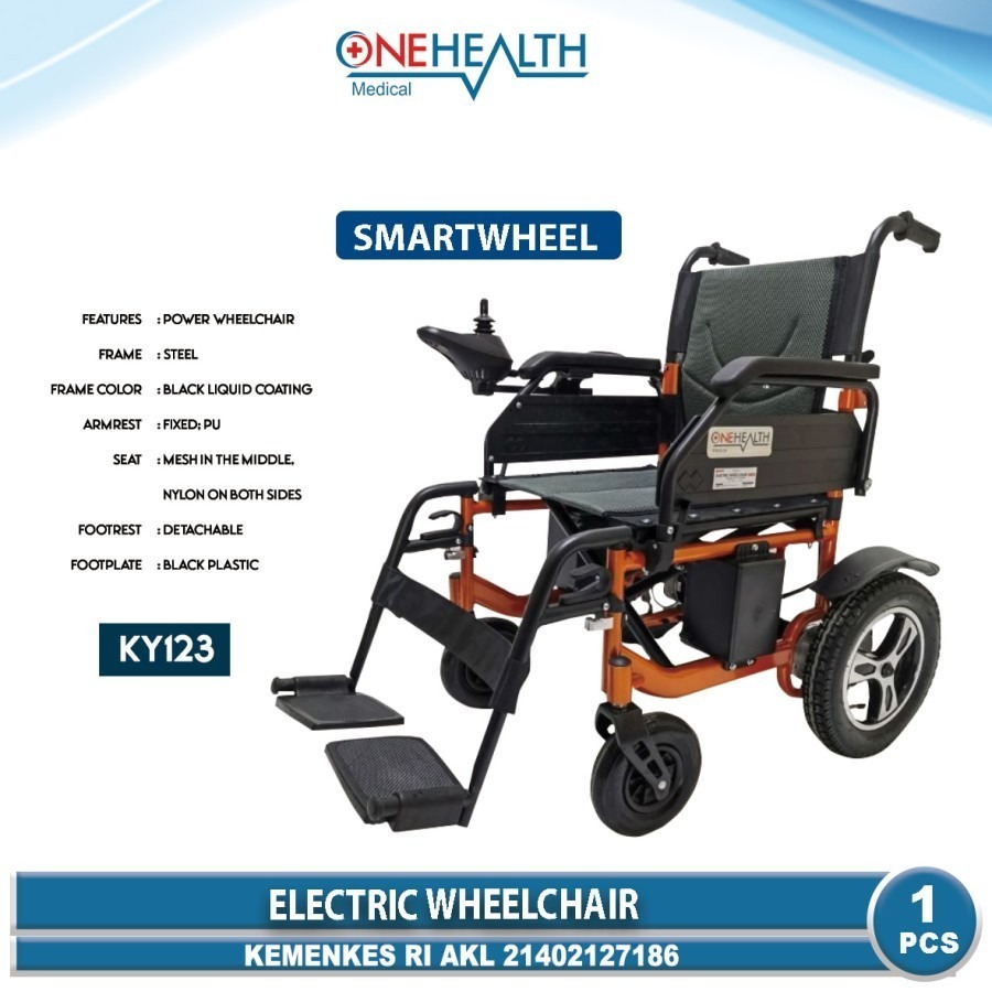 ONEHEALTH KURSI RODA ELECTRIC / SMARTWHEEL ELECTRIC WHEELCHAIR
