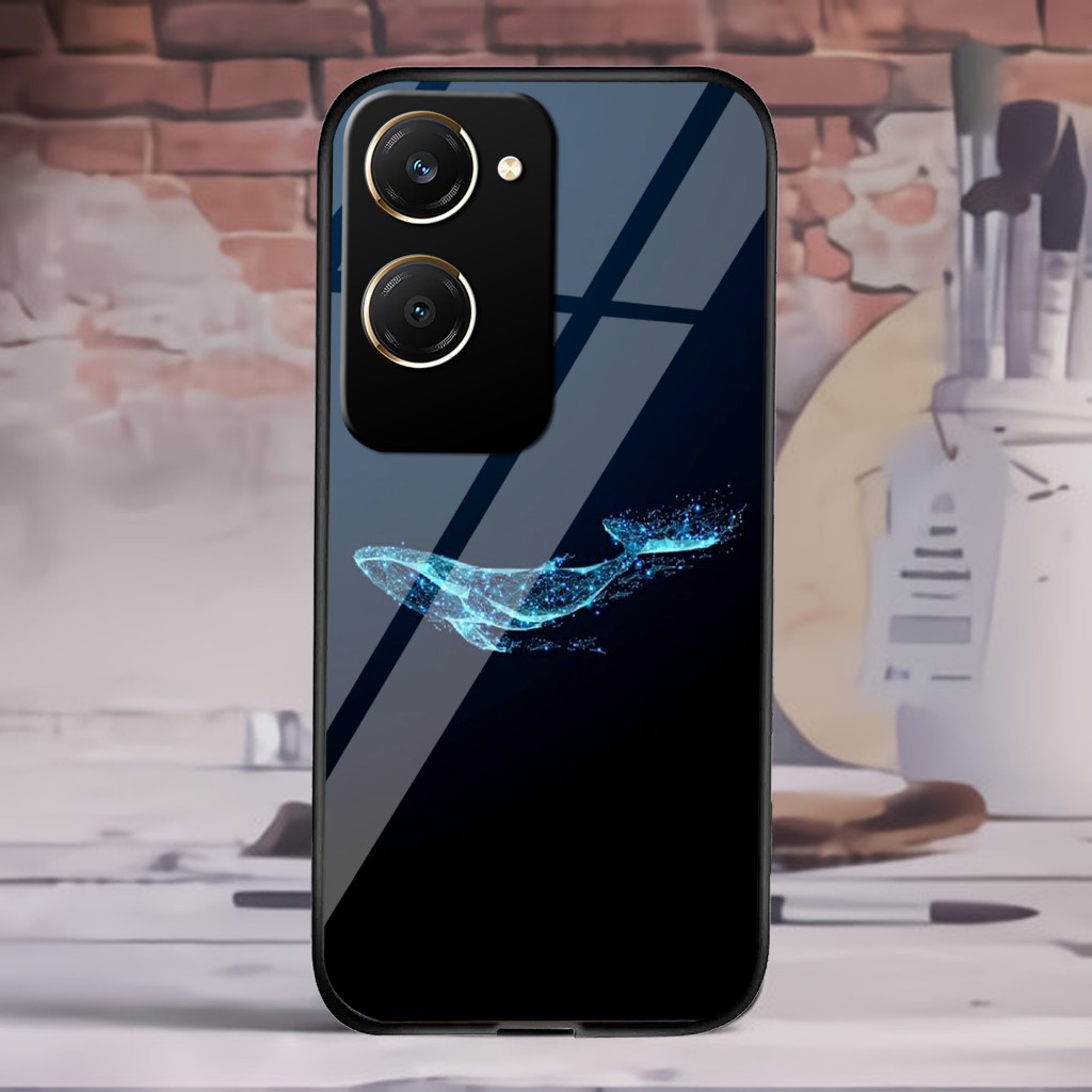 (U 481) Softcase Kaca Vivo Y18 motif BTS/KPOP - Softcase kaca Vivo Y18- Case Vivo Y18-Case Kekinian 