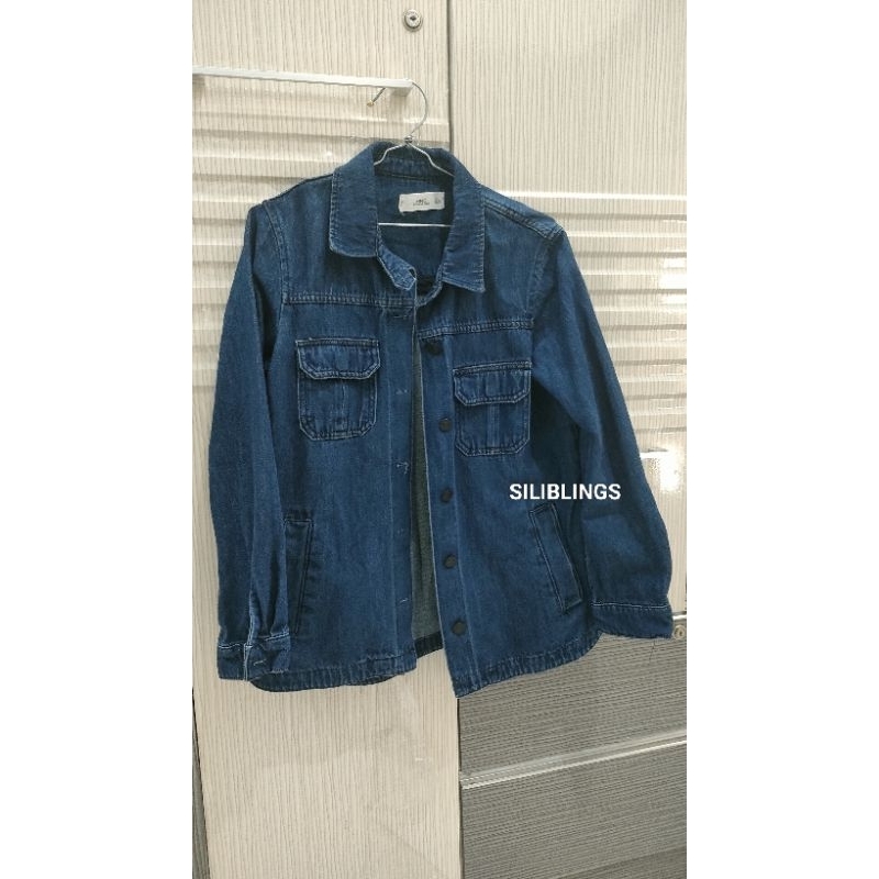 Mango Jaket Denim Jeans Wanita Original Store This is Not April (Chat Admin Terlebih Dahulu)