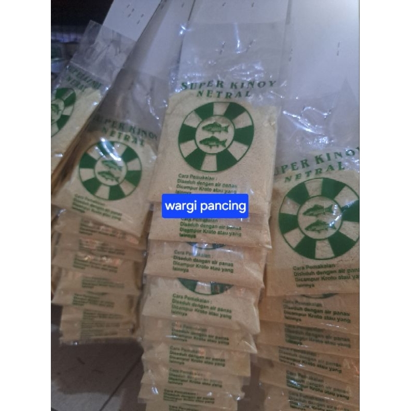 UMPAN KINOY NETRAL-KINOY TAWAR-PENGERAS UMPAN