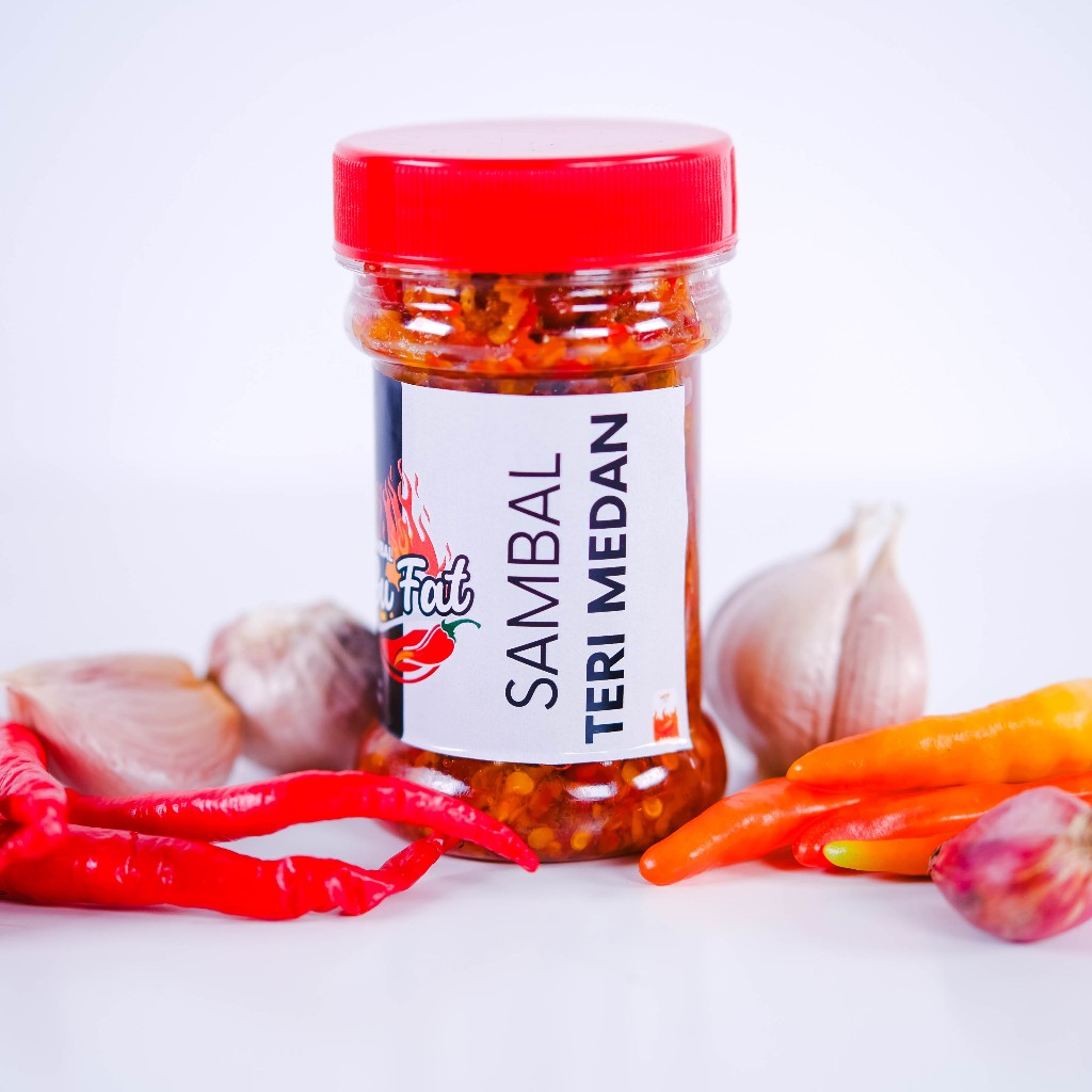 

BU FAT - Sambal Teri Medan (Pedas & Gurih) 130g