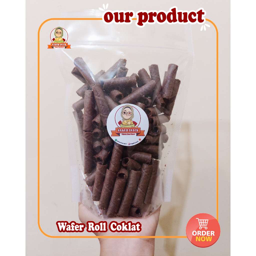 

Wafer Roll Coklat | Astor Coklat 250gr