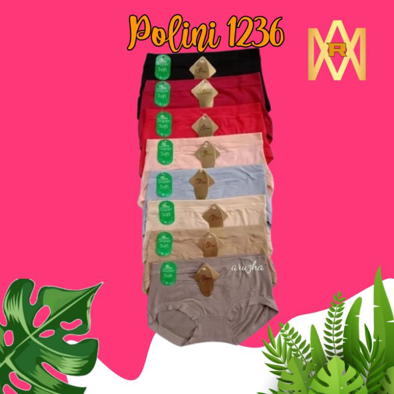 CD Wanita Remaja Dewasa bahan Chemical fiber&polyster merk POLINI 1236