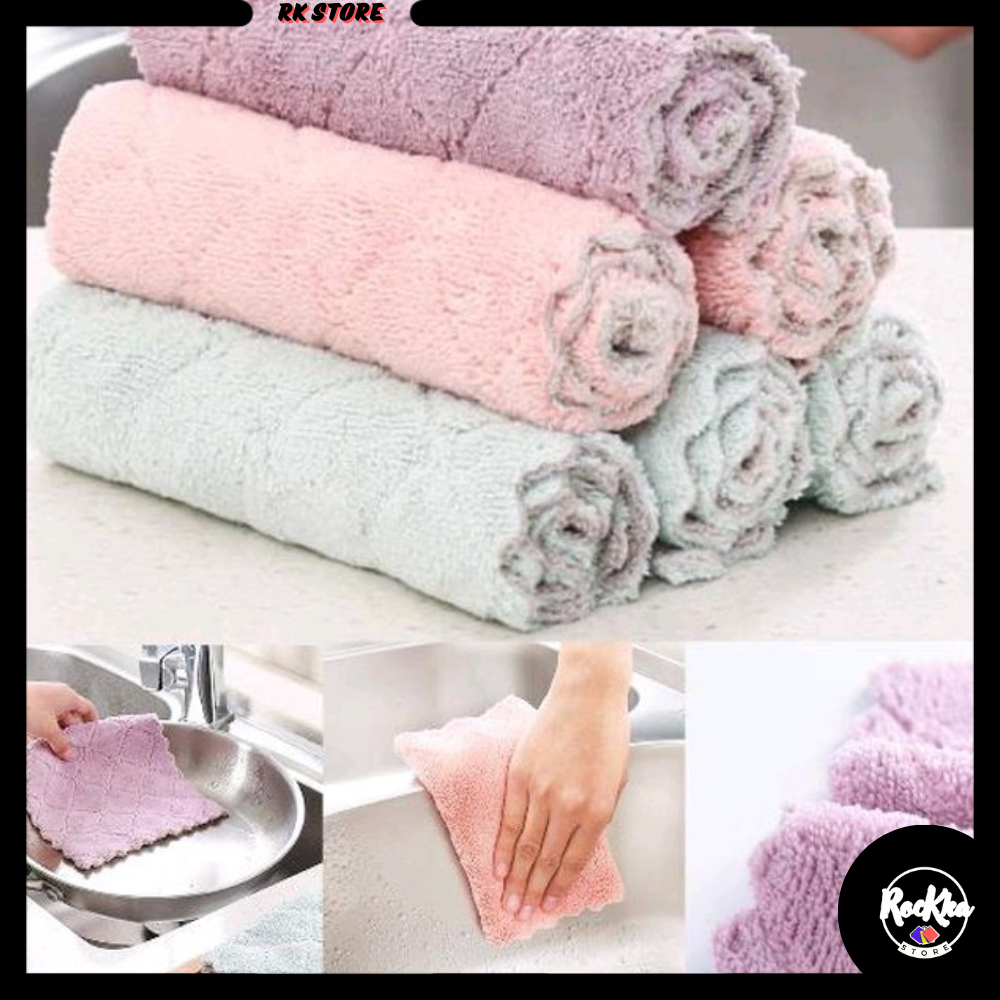 ROCKKA KAIN LAP TANGAN / KAIN LAP PIRING / KAIN LAP CUCI PIRING / KAIN LAP MOBIL / KAIN LAP MEJA DAP