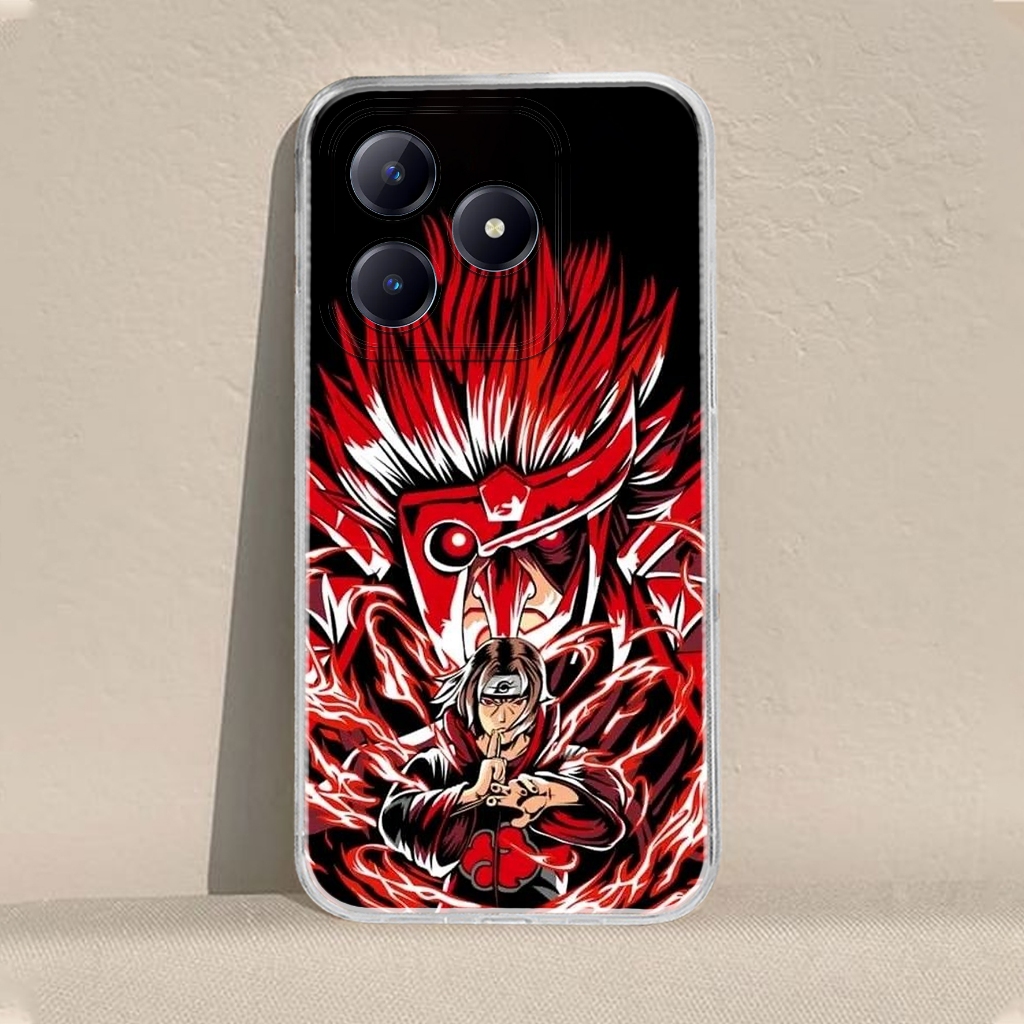 CASE REALME C63 - CASE REALME C61 MOTIF GAARA - Softcase Premium - Bening Transparant - Silikon HP -