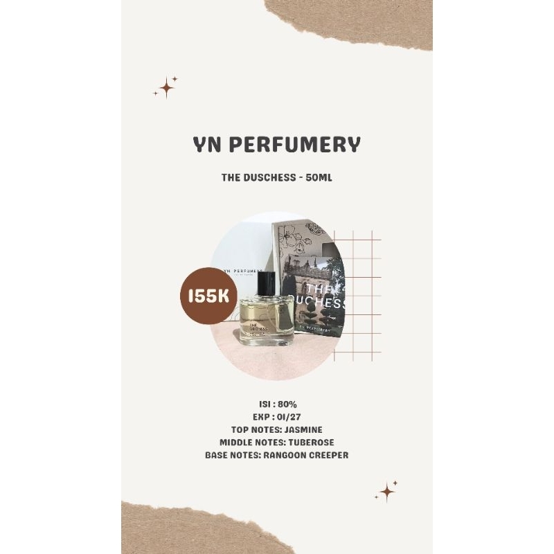 yn perfumery the duchess