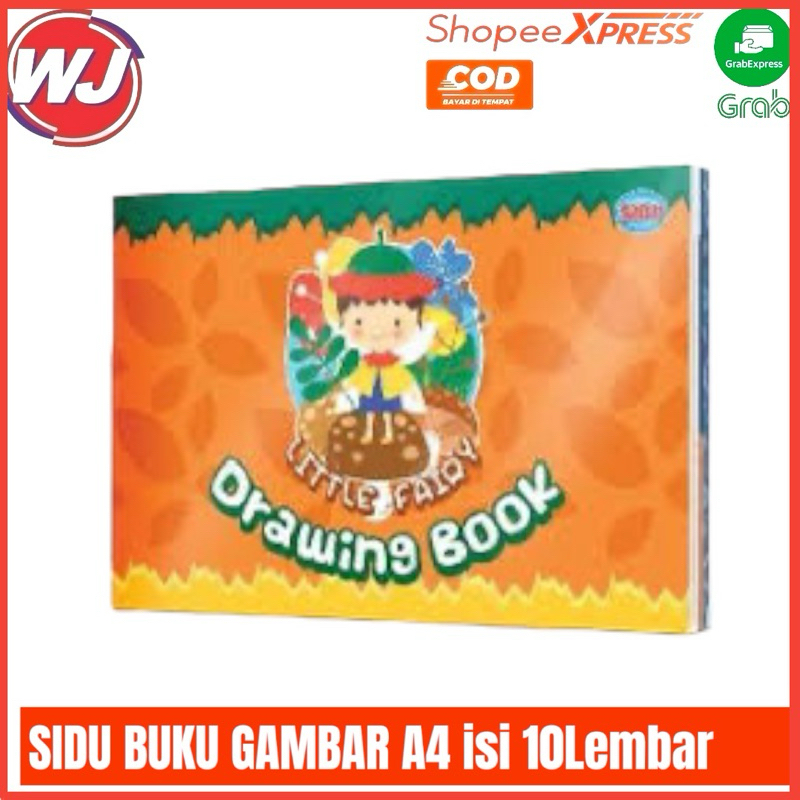 BUKU GAMBAR A4 ISI10 SIDU