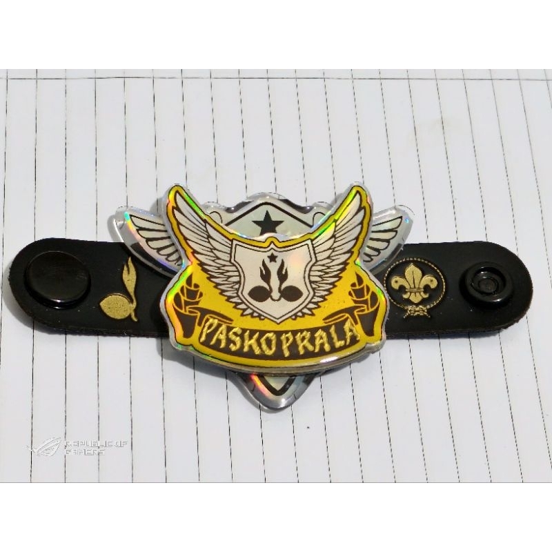 

RING KACU TUMPUK CUSTOM NAMA PREMIUM, PENGIKAT KACU, COCOK UNTUK PEMBINA / PENEGAK / PENGGALANG/ SMP / SMA/ UMUM.