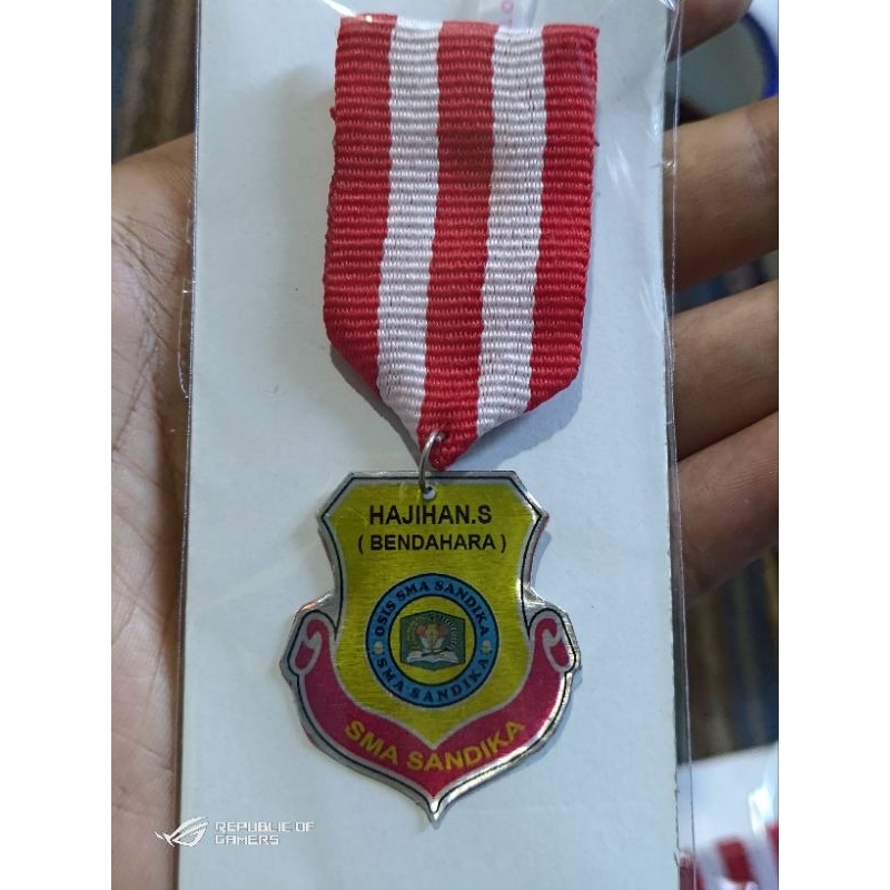 

PIN/TISKA OSIS CUTOM NAMA LOGO