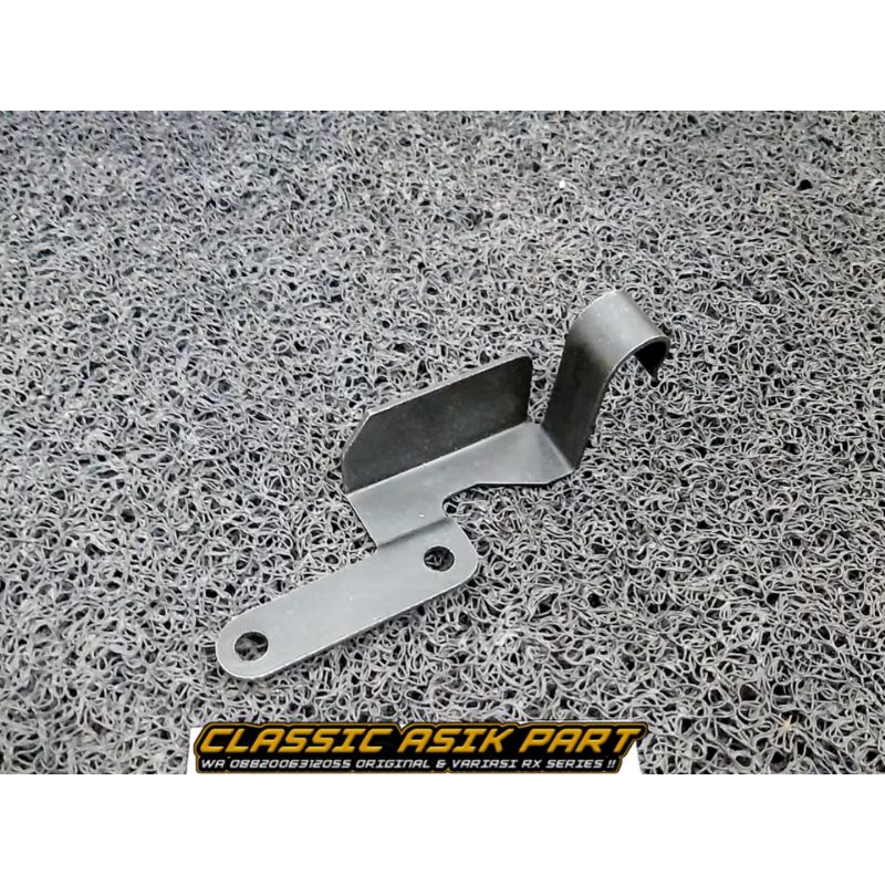 Breket kleman selang rem depan rx king original