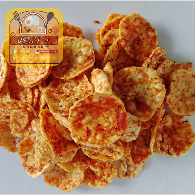 

250gram Opak Serundeng - Keripik Opak Serundeng khas Bumiayu Jateng