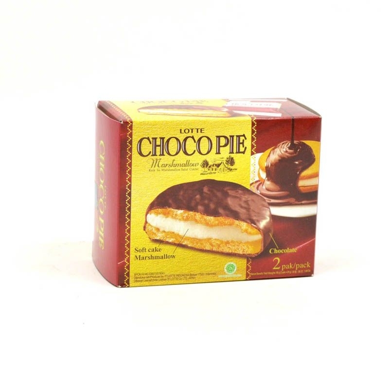 

Lotte Chocopie Marshmallow Soft Cake - Netto 28gr x 2 pack