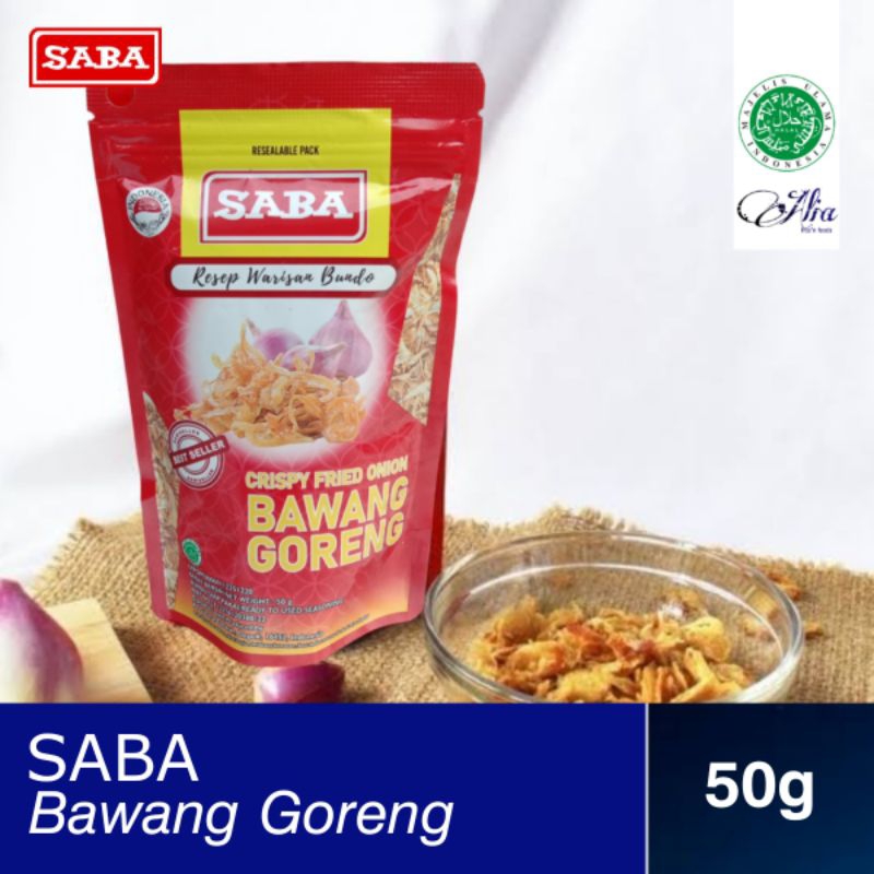 

SABA Bawang Goreng 50gr