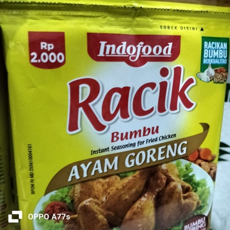 

bumbu racik ayam goreng