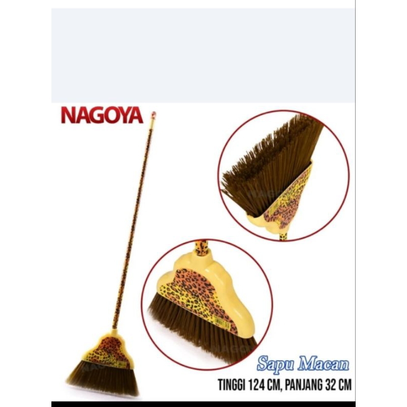 Sapu Lantai Senar Nylon Nagoya Motif macan