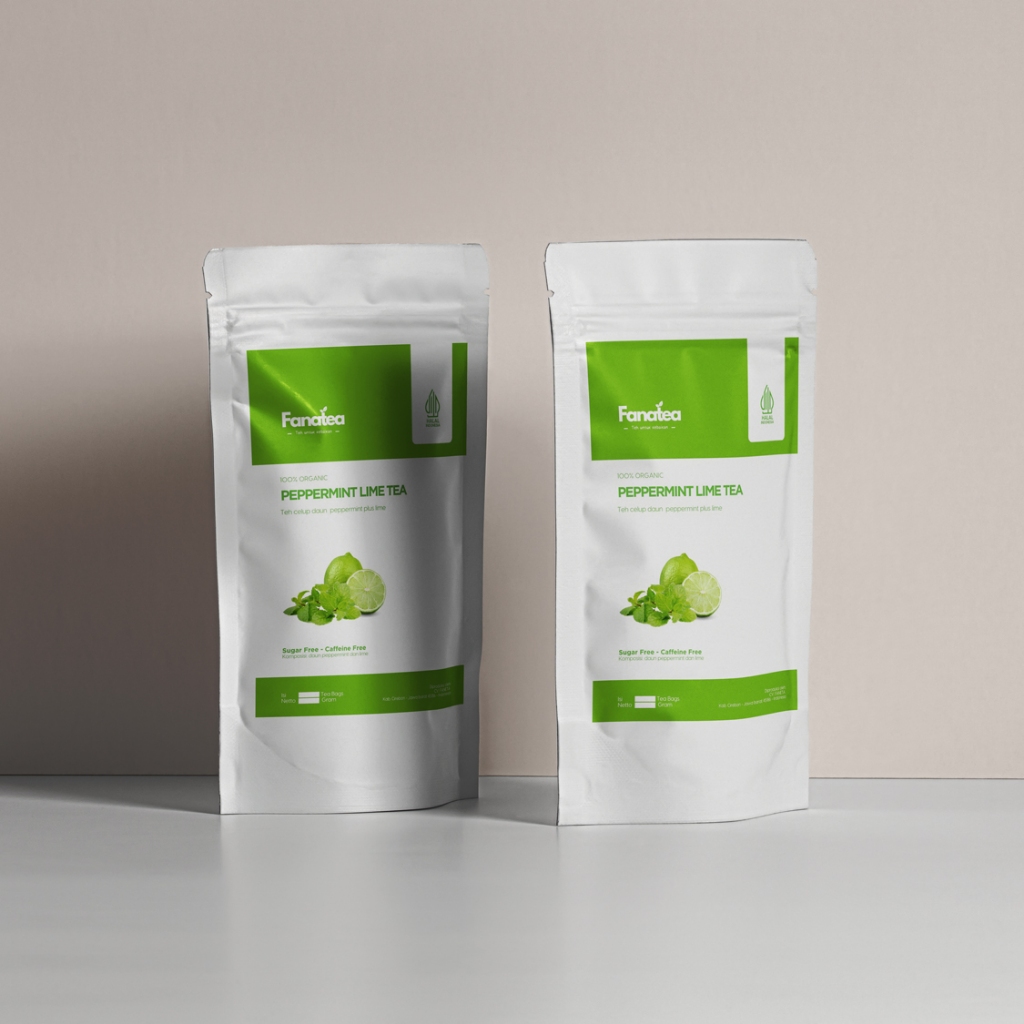 

Peppermint Lime Tea - Teh Peppermint dengan tambahan lime kering pilihan kemasan 20 dan 30 tea bags