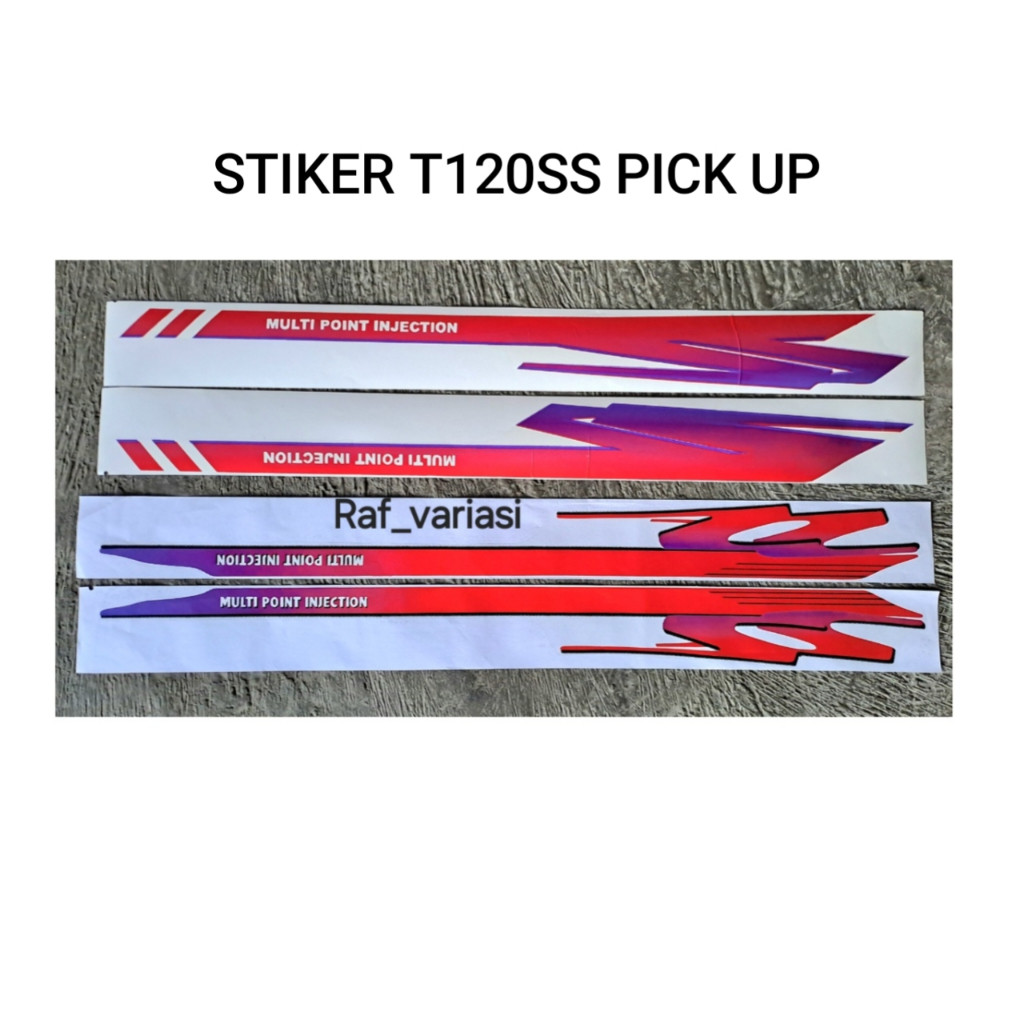 stiker body T120ss colt pick up / stiker mitsubishi t120ss mpi / stiker colt T120ss pick up bak piku