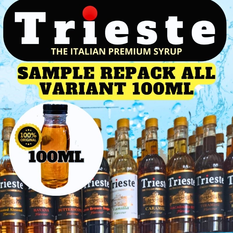 

Trieste Syrup Repack (Sample) 100ml <> 125gr