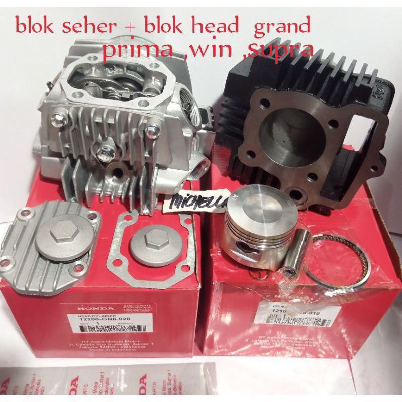 blok seher + blok head  grand ,Supra, prima ,Supra x,WIN 100