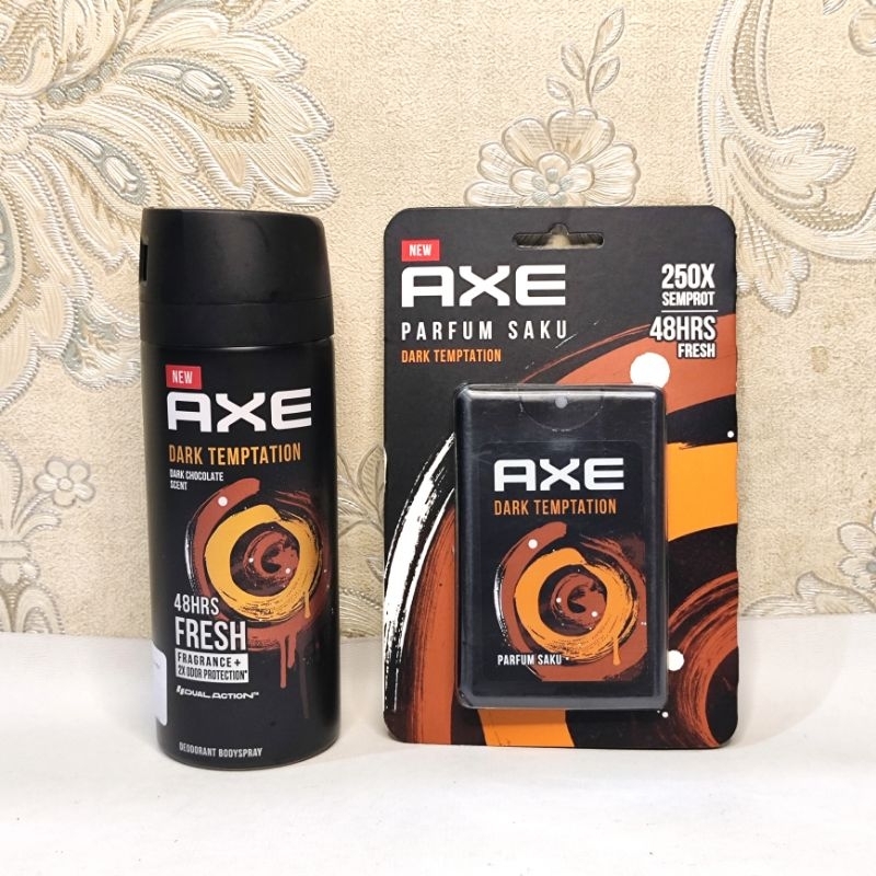 AXE Men Deodorant Dark Temptation Body Spray Parfum / Saku