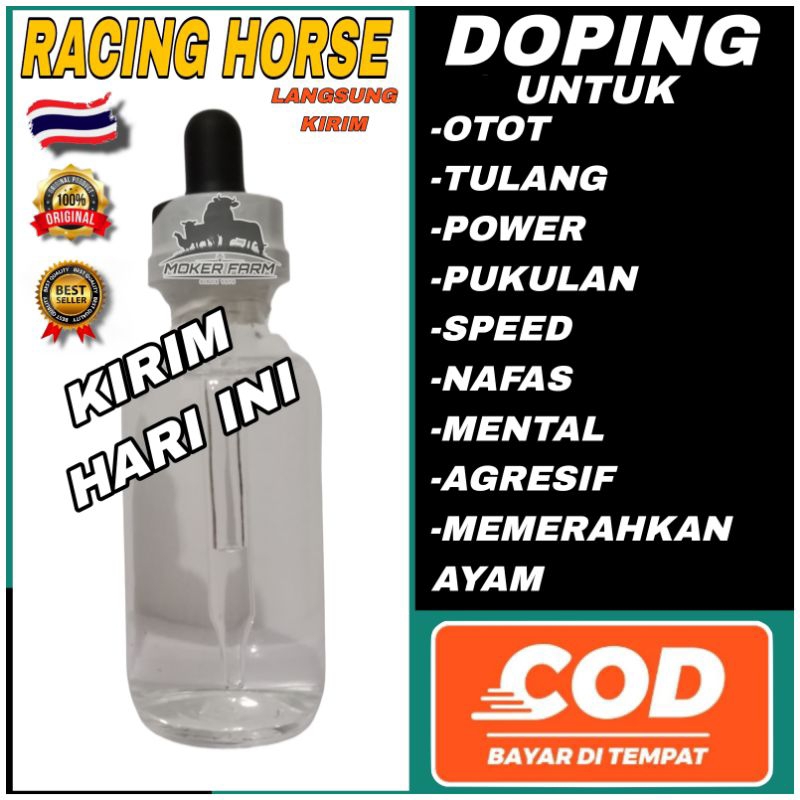 Doping ayam import RACING HORSE 60ml