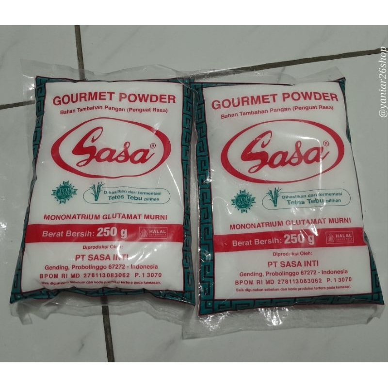 

PENGUAT RASA MASAKAN SASA 100GR, 250GR