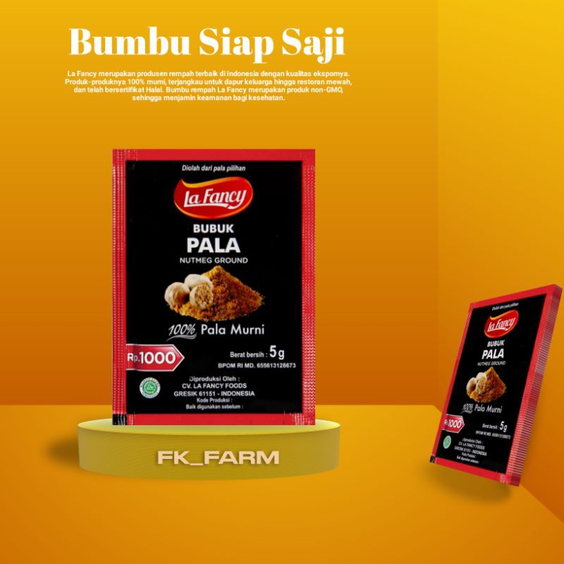 

Pala serbuk asli original pala tabur bumbu siap saji kemasan ekonomis 100% murni