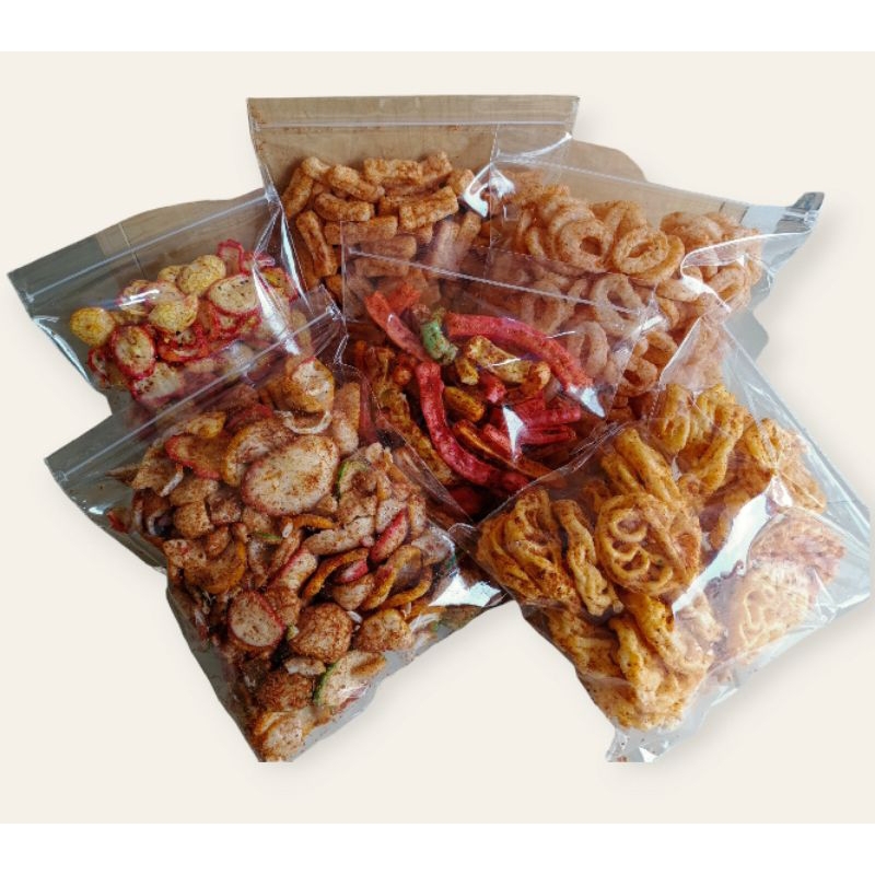 

[Serba 5000] Aneka kerupuk pedas gurih & original