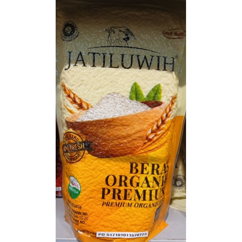 

Beras Organik Premium JATILUWIH Beras Putih 1 kg - HK