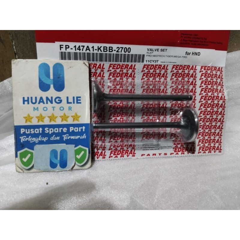 klep set api minyak pro neotech / tiger federal