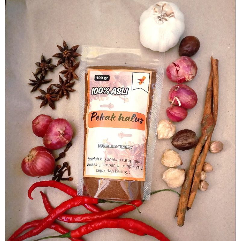 

PEKAK (BUNGA LAWANG) BUBUK / PEKAK ORIGINAL 100% PEKAK ASLI / PEKAK PREMIUM QUALITY