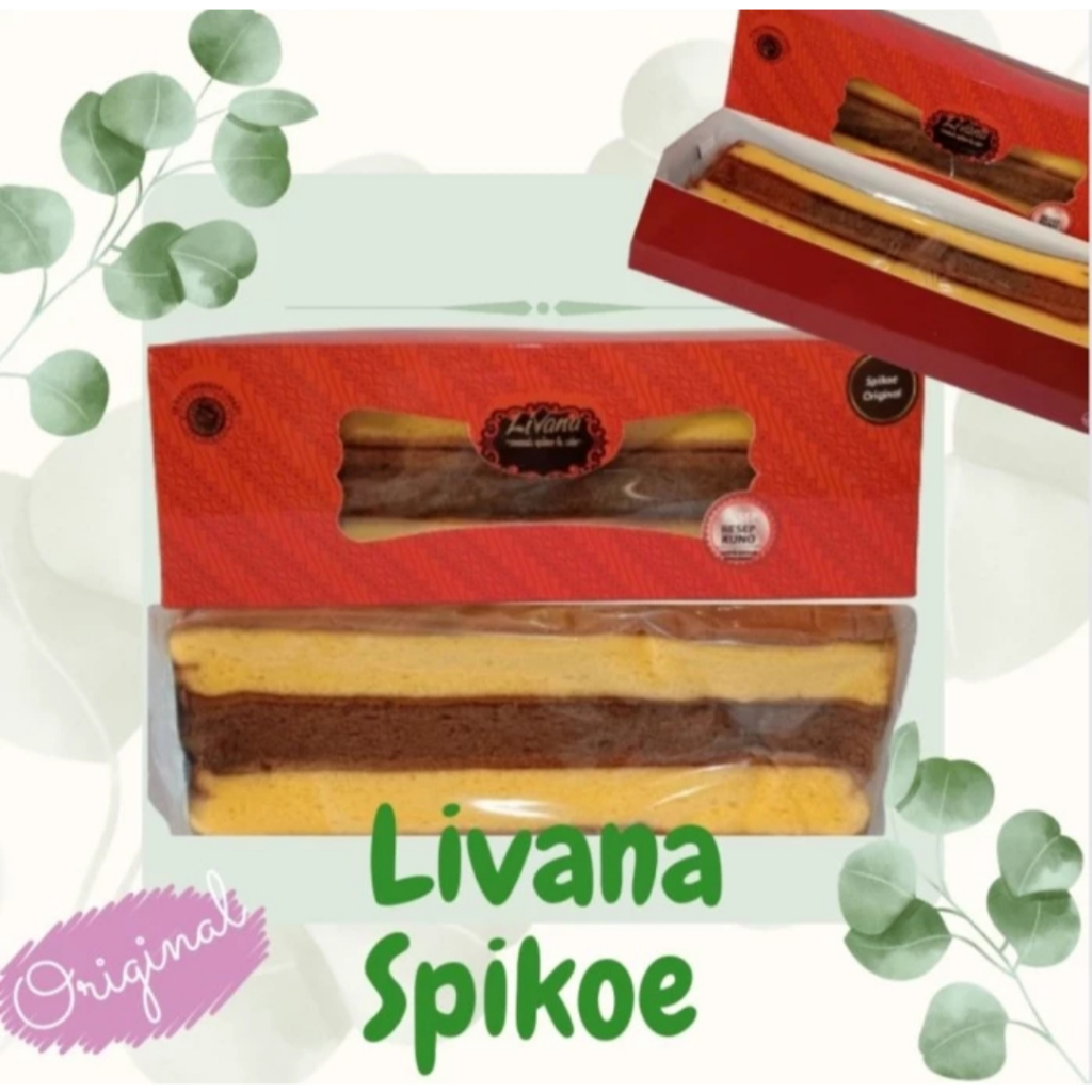 

Livana Spikoe Kue Spiku Khas Surabaya Lapis Surabaya 350 gr