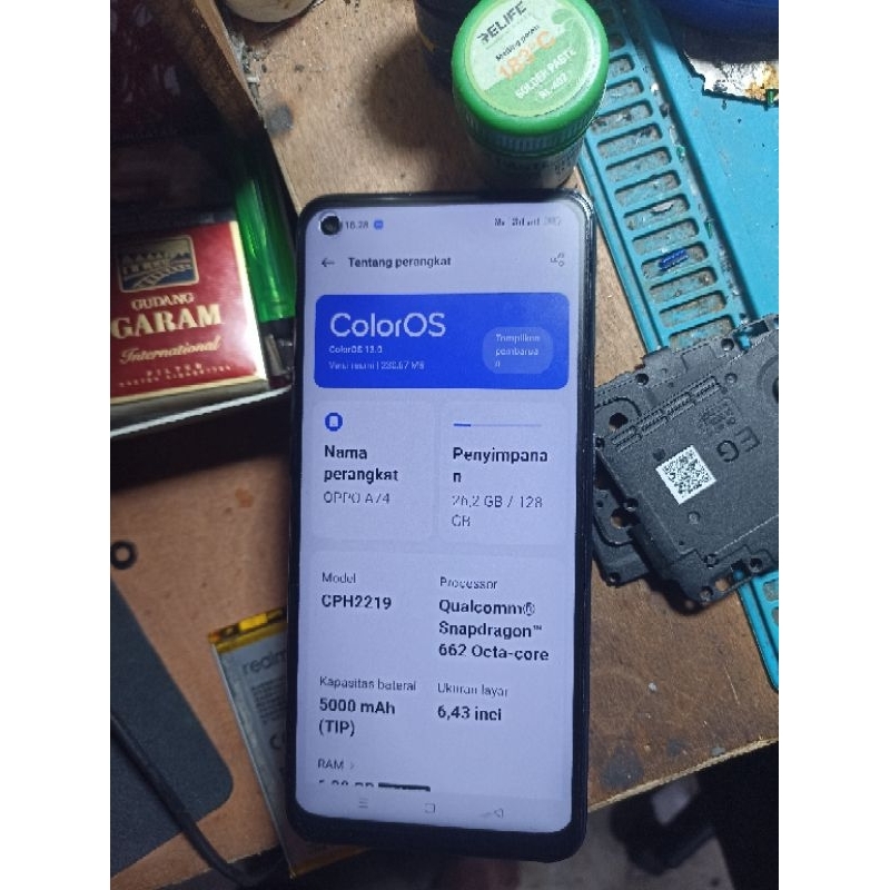 mesin SJ OPPO a74 no pola,no sandi MESIN TESTED NORMAL JG SEGEL RAM 6/128 GK AD KENDALA(BERGARANSI)