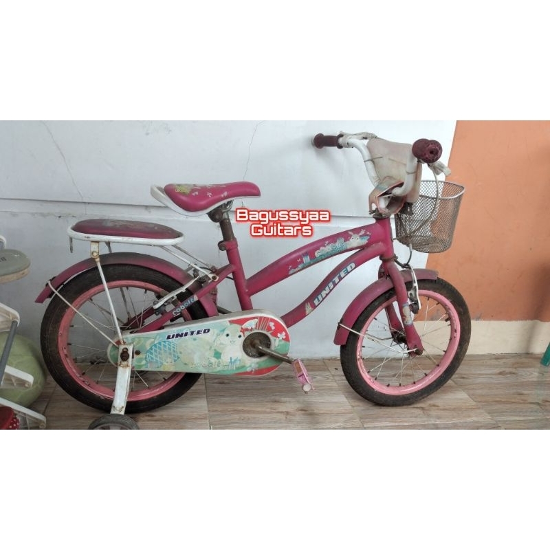 Sepeda Anak United R.16 Second Sepedah Anak
