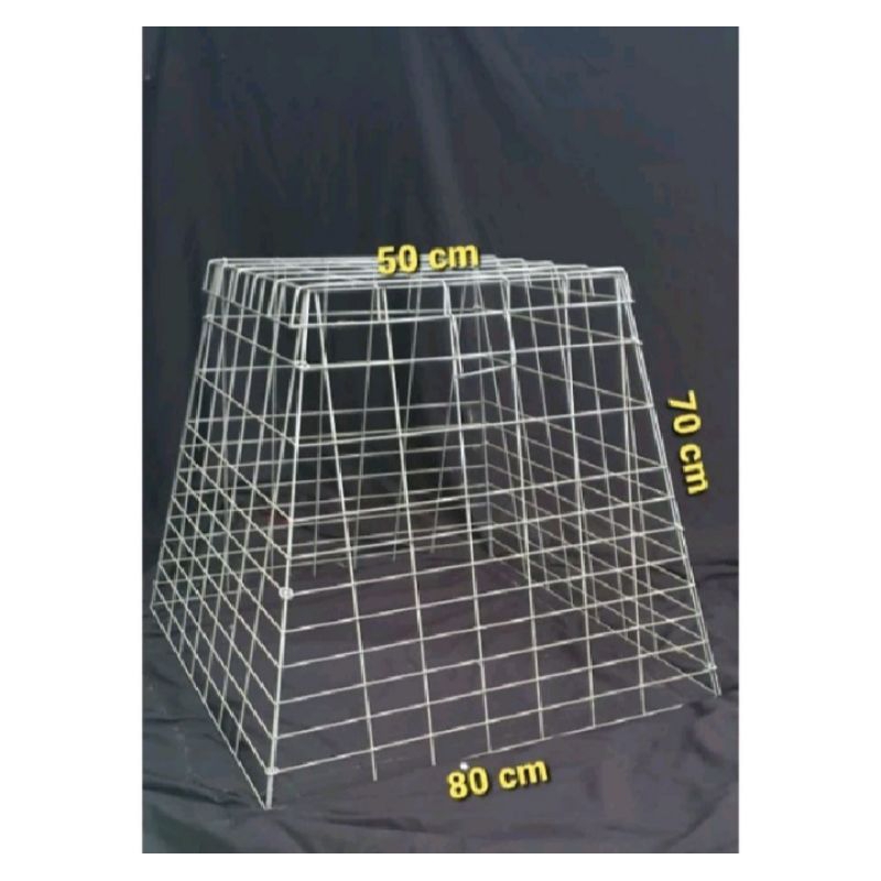 kandang ayam untuk jemur ayam beda dari yang laen besi besar model piramida