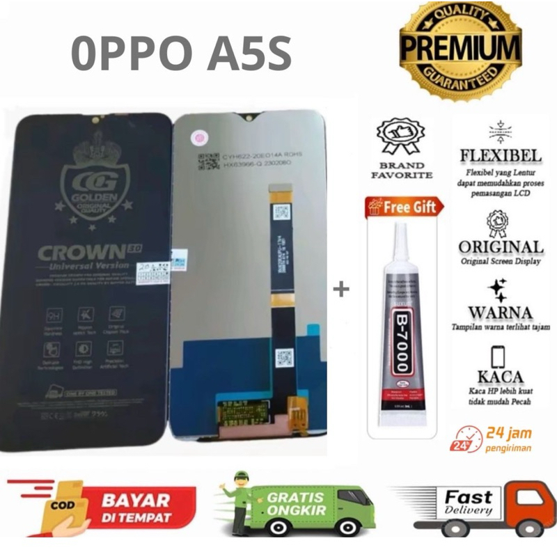 LCD TOUCHSCREEN OPPO A5s FULLSET ORIGINAL