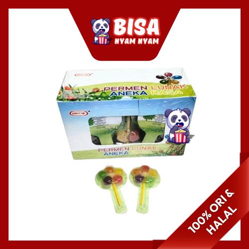 

HALAL SNACK - [1 Box] PERMEN LUNAK KINCIR WINDMIL SWEET ME ISI 30 PCS