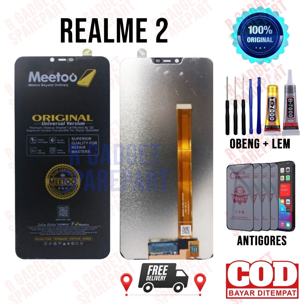 Lcd Realme 2 Original OEM Quality Lcd Touchscreen Fullset Realme 2