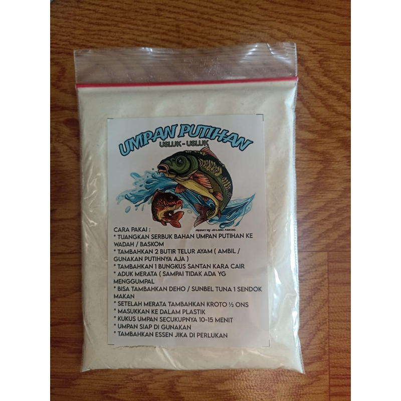 UMPAN PANCING PUTIHAN USLUK USLUK BY NO LABEL