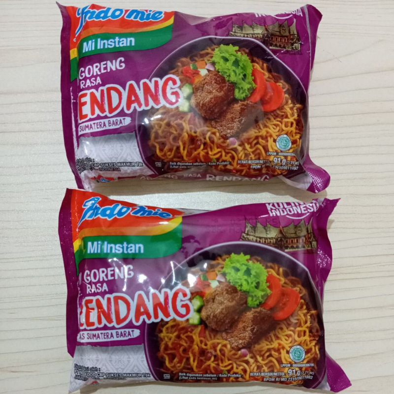 

indomie Rasa Rendang 91 gram