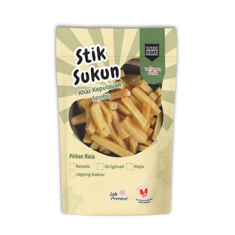 

Tentengan Seribu Stik Sukun Khas Pulo