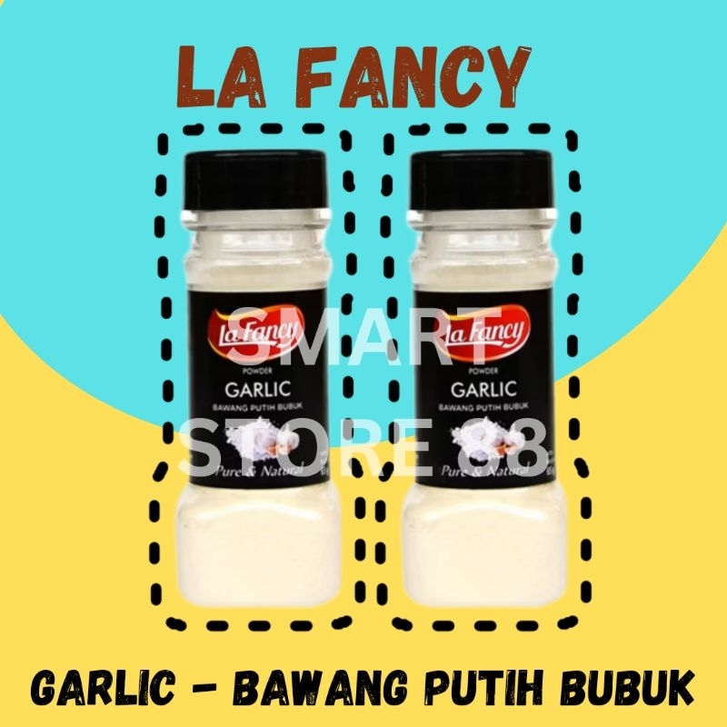 

LA FANCY GARLIC POWDER | LA FANCY BUBUK BAWANG PUTIH | LAFANCY BAWANG PUTIH BUBUK 65gram