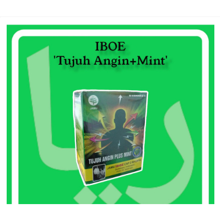 

Jamu IBOE Tujuh Angin Plus Mint Isi 10 Sachet