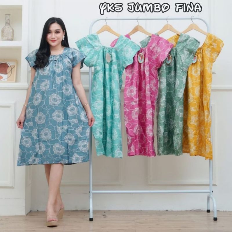 Daster yukensi jumbo Ld 120 busui bumil daster kekinian terbaru