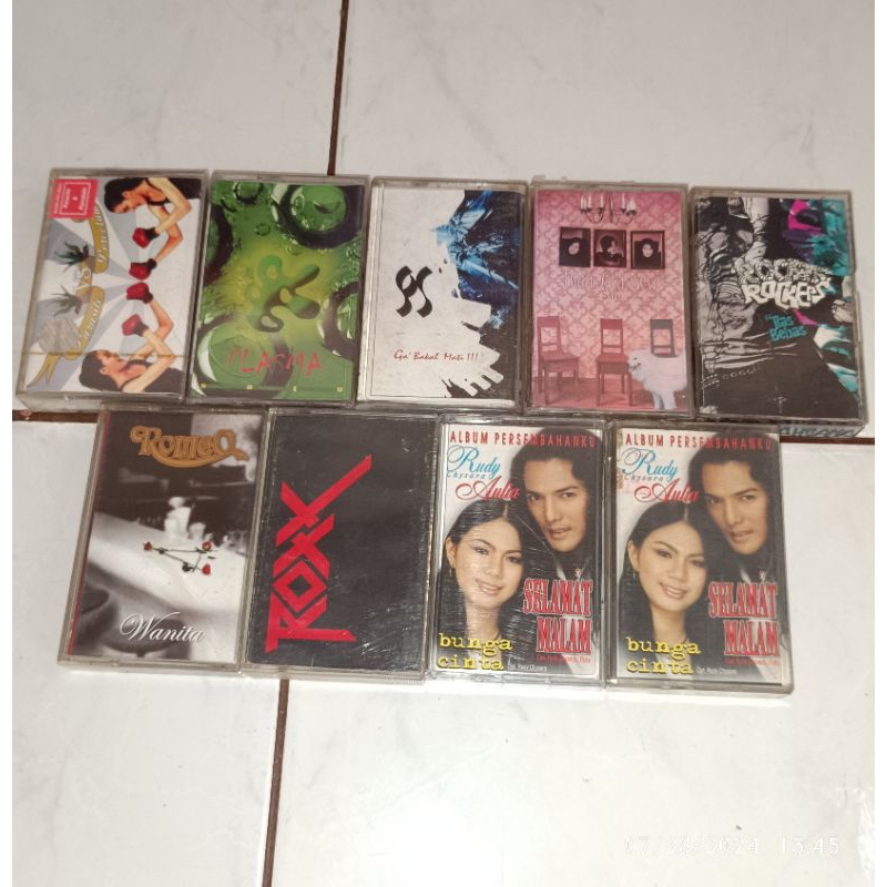 Kaset Pita Indonesia PARASITE vs PORCELAIN / PLASMA-Satu / POWERSLAVES-Ga Bakal Mati / ROCKET ROCKER